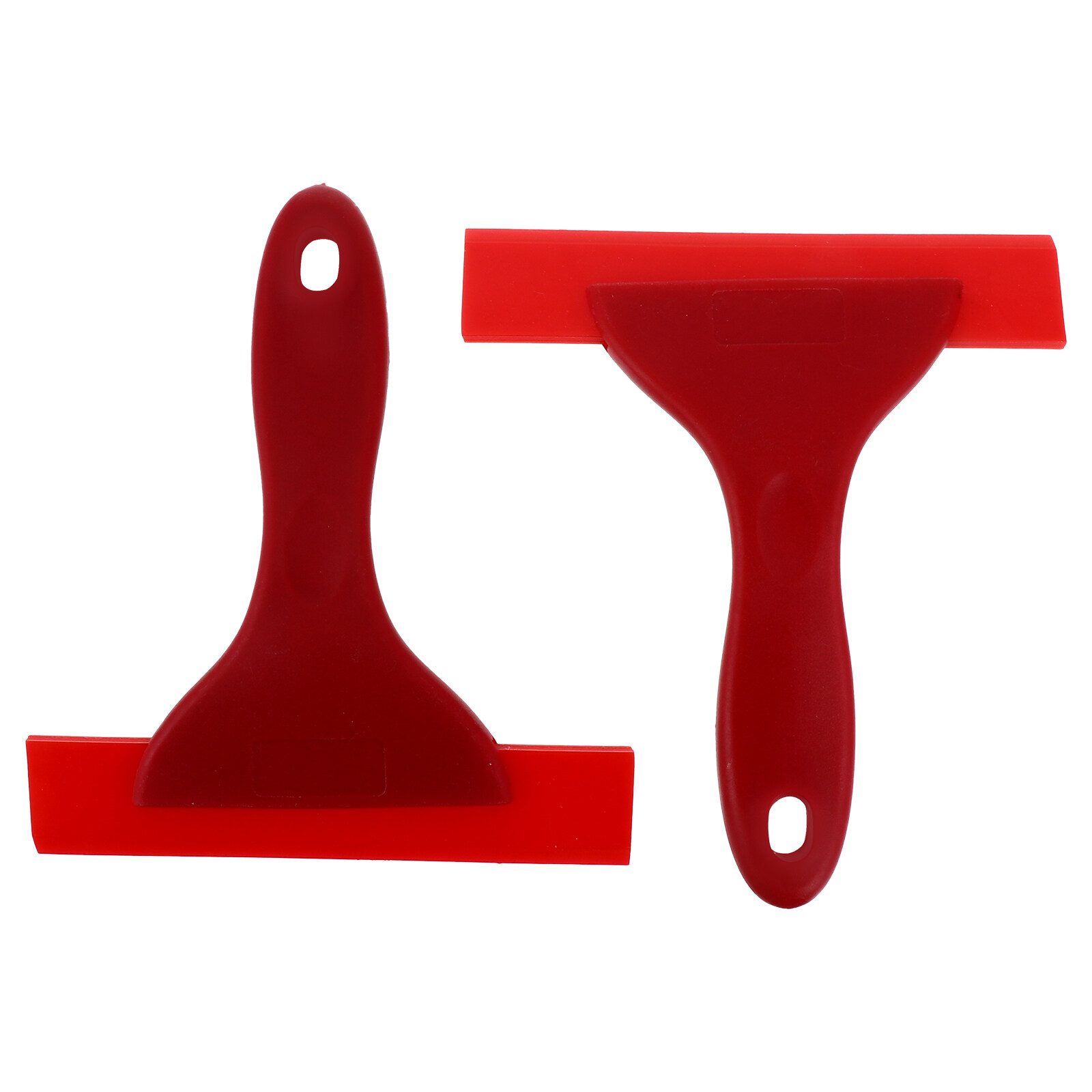 2 Pcs Shower Window Squeegee Mini Glass Squeegee Car Cleaner Hand Water Blades